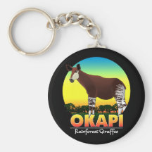 Okapi Porte-clé