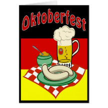 Oktoberfest Allemagne Cartes De Vœux