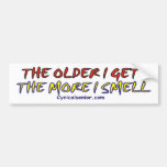 OLDER_SMELL_MORE AUTOCOLLANT POUR VOITURE