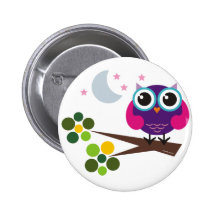 Oliver, le hibou pin's avec agrafe