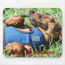 Olli le Daschund Mousepad Tapis De Souris