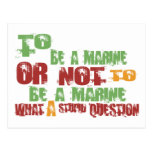 Om een marine te zijn wens kaart