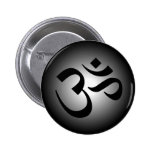 OM indou - symbole de méditation Badge
