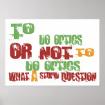 Om optica te doen posters