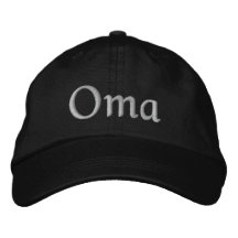 Oma a brodé le casquette casquette brodée