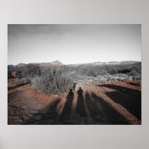 Ombres dans Sedona Posters
