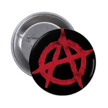 "omcirkel een" anarchiesymbool speldbuttons