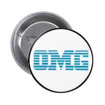 OMG oh mon logo de parodie de Dieu Badge Avec Épingle