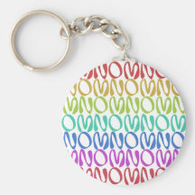 OMNOMNOMNOM 3 Regenboog 1 Sleutel Hangers