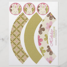 Omslagen 2 van Cupcake van de Jacht van Pasen Fullcolor Folder