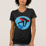 on point de départ swimmer t-shirt