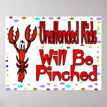 Onbeheerd Kind Poster