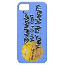 Onder Water kan niemand horen u Dekking gilt iPhone 5 Cover