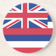 Onderzetter met Vlag van Hawaï, de V.S.