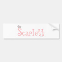 ONEderful Scarlett Autocollants Pour Voiture