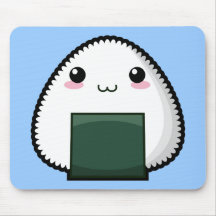 Onigiri timide tapis de souris