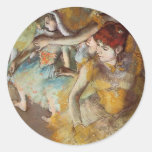 Ontgas Balletdansers op de Sticker van het Stadium