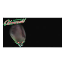 onthaal aan Otherworld grappig zombie vreemd monst Fotokaarten