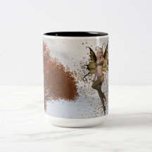 Ontwerp 1 van Faerie van de herfst - de Mok van de