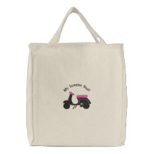 Ontwerp 2 van de autoped:: Zwarte & Roze Klantgeri Tas