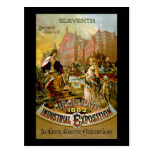 Onzième exposition industrielle de Cincinnati Carte Postale