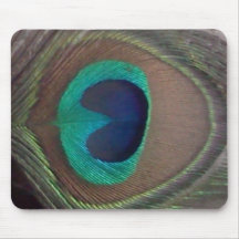 Oog" Mousepad het "van de pauw Muis Mat