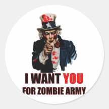 Oom Zombie Stickers