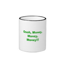 Oooh, Geld, Geld, Geld!!! Koffie Bekers