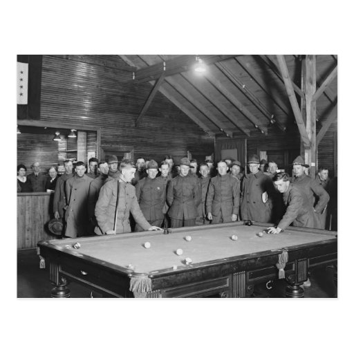 Oorlog van de wereld 1 de Zaal van de Pool YMCA, 1 Wens Kaarten