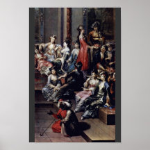 Oosters Feest door Platzer Johann Georg (Beste Qua Poster