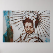 Oosterse Prinses Poster