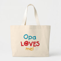 Opa houdt van me T-shirts en Giften Tassen