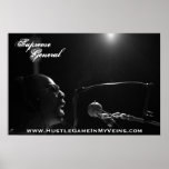 Opperst Algemeen Spittin van het Vergift B/w- Post Posters