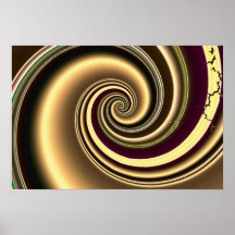 Or en spirale posters