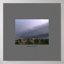 Orage du Kansas d'été Posters