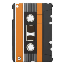 Orange de caisse d'enregistreur à cassettes