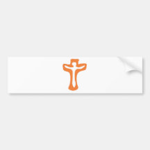 Orange du Christ Autocollant Pour Voiture