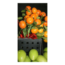 Oranges Photocartes Personnalisées