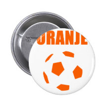 Oranje - de T-shirts van Nederland Voetball Speldbutton