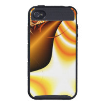 Oranje Fractal Art. iPhone 4 Cover