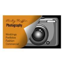 oranje Mod. Photoraphy, camera Visitekaartje
