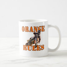 Oranje Regels Koffie Bekers