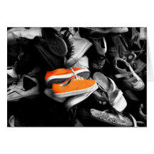 Oranje Schoenen Kaart