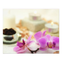 Orchidée pourpre impression photographique