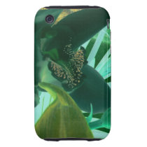 Orchidée verte coques tough iphone 3