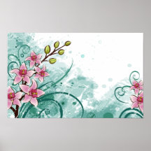 orchidées rêveuses posters