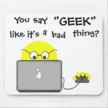 Ordinateur superbe Mousepad de technologie de geek Tapis De Souris
