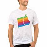 Ordinateurs de poire - rétro T-shirt de parodie de