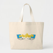 Ordinateurs portables transférant des dossiers sacs en toile