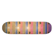 Ordre de lever de soleil de plage : Planche à roul
